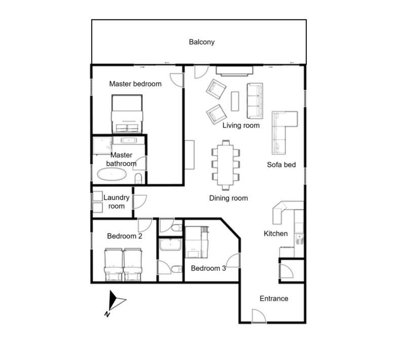 Spacious 3-Bed In The Heart Of Chamonix Ngoại thất bức ảnh